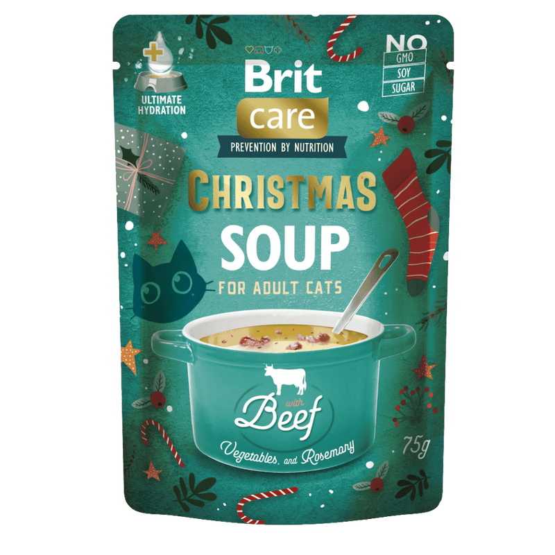 Brit Care Christmas Soup with Beef, Vegetables and Rosemary - 75g