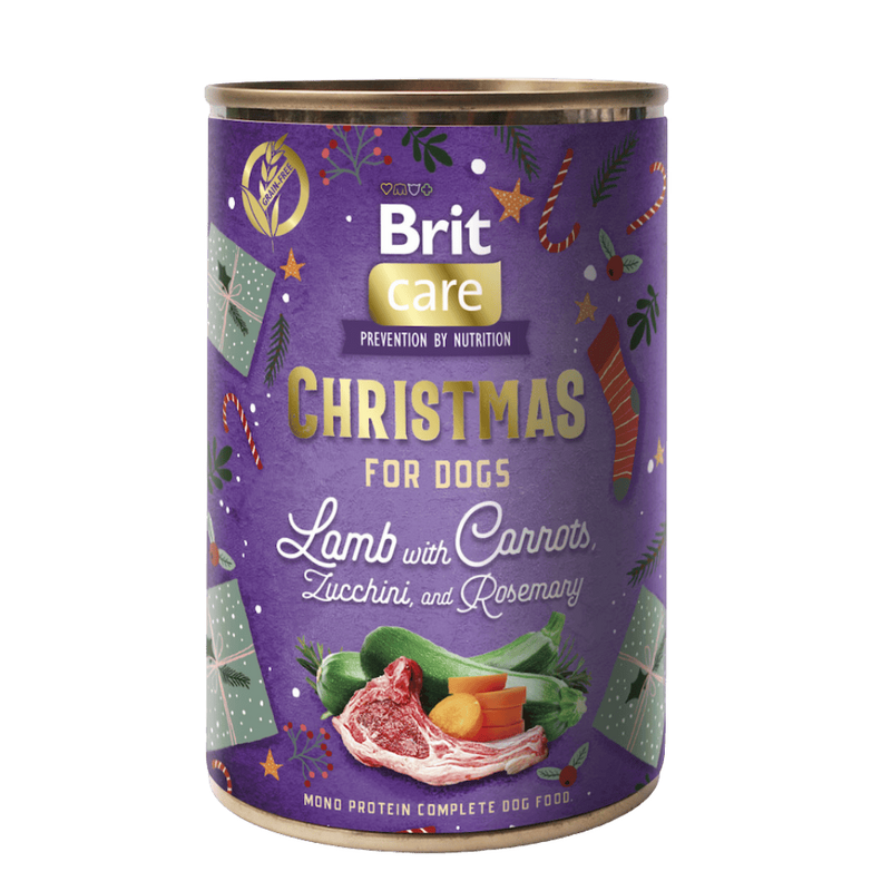 Brit Care Christmas Konz. Lamb with Carrots, Zucchini and Rosemary - 400g