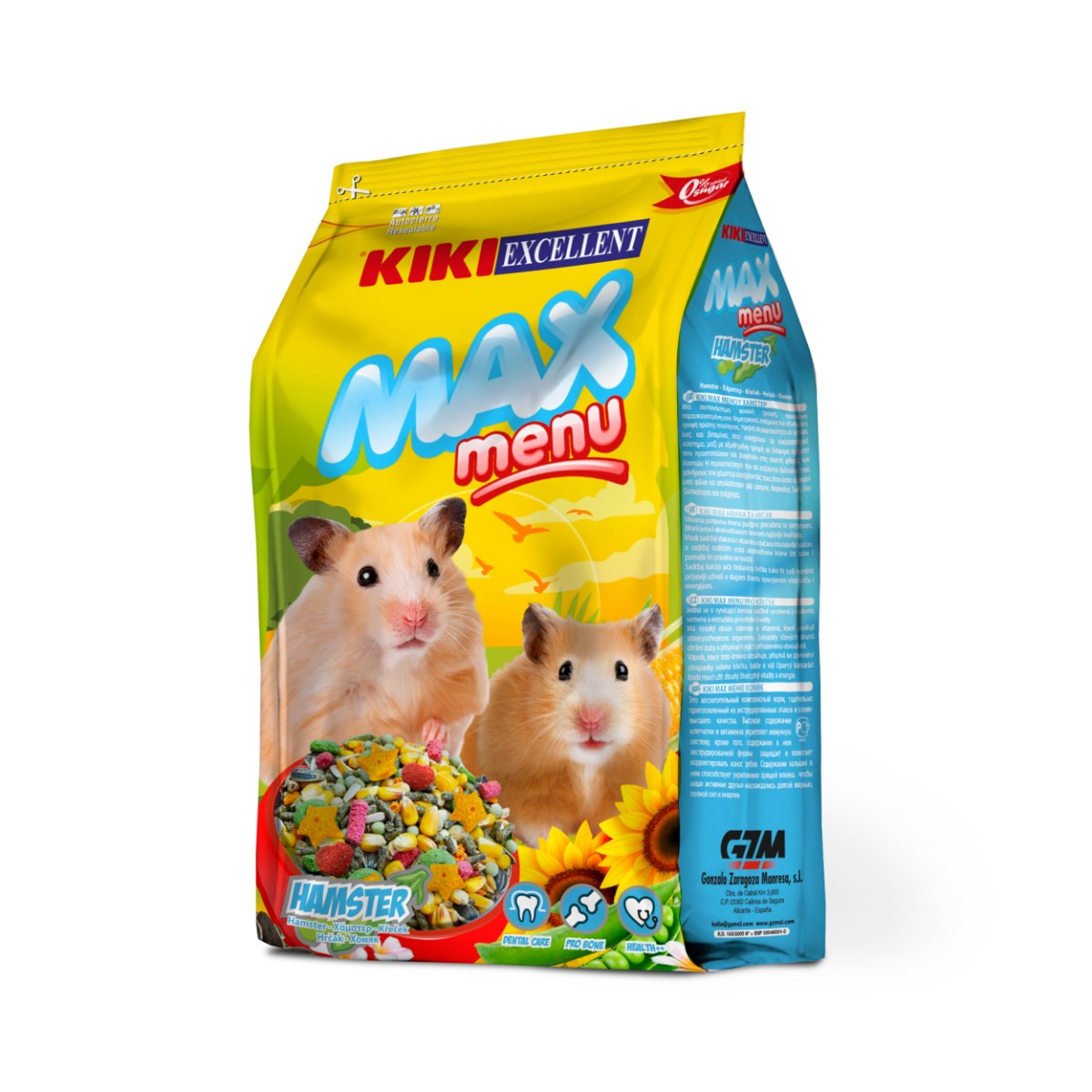 KIKI Excellent Max Menu Křeček - 1kg