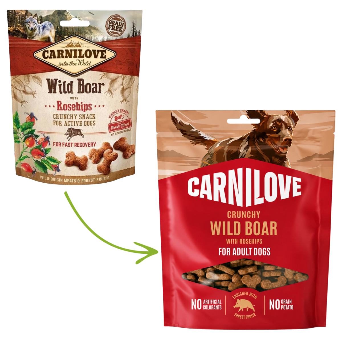 Carnilove Crunchy Snack 200g - Wild Boar with Rosehips