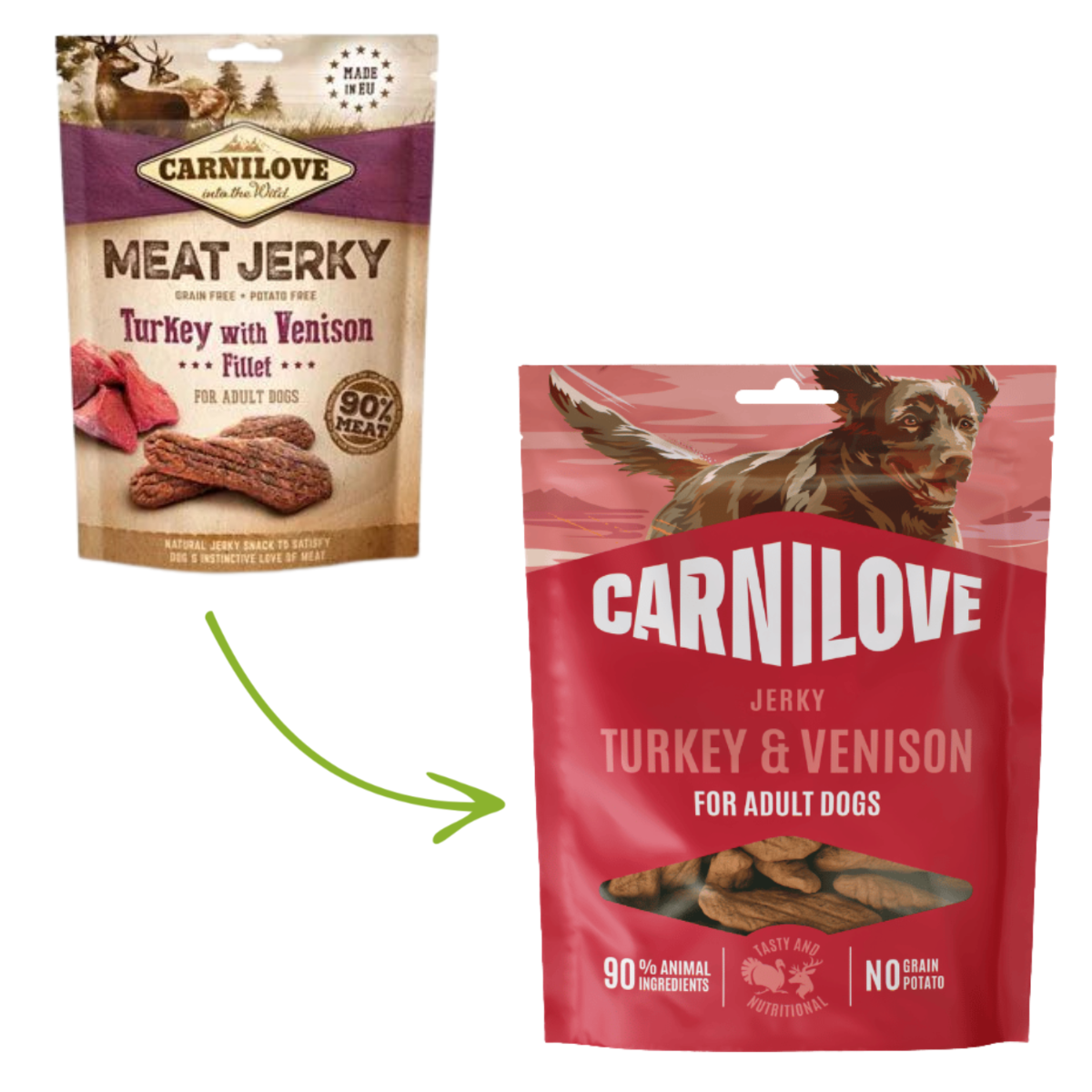 Carnilove Dog Jerky Turkey&Venison  100g