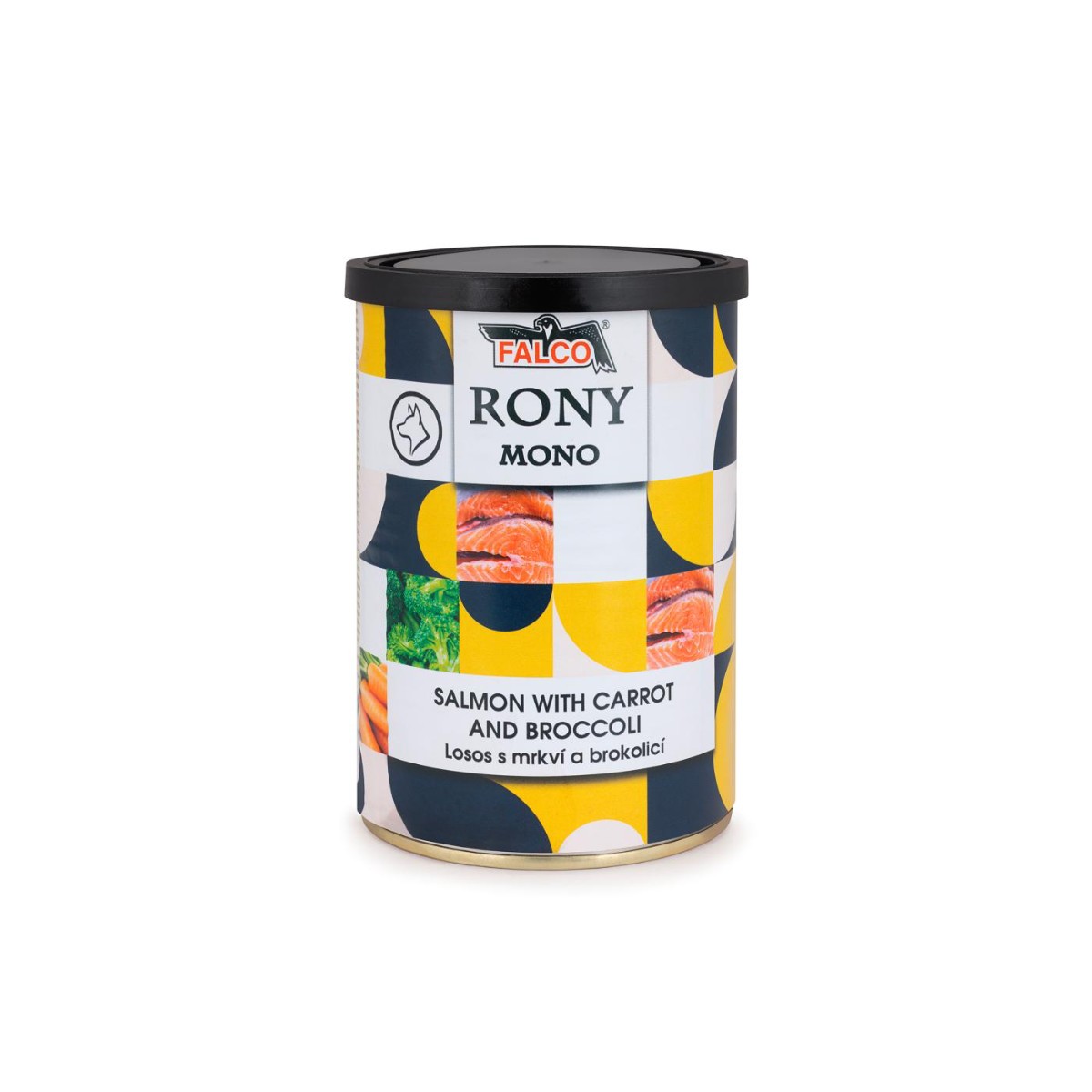 Falco RONY MONO losos s mrkví a brokolicí 400g