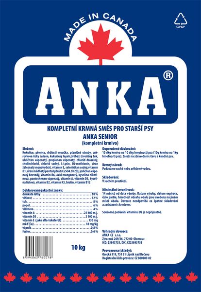 E-shop ANKA Senior - 20kg
