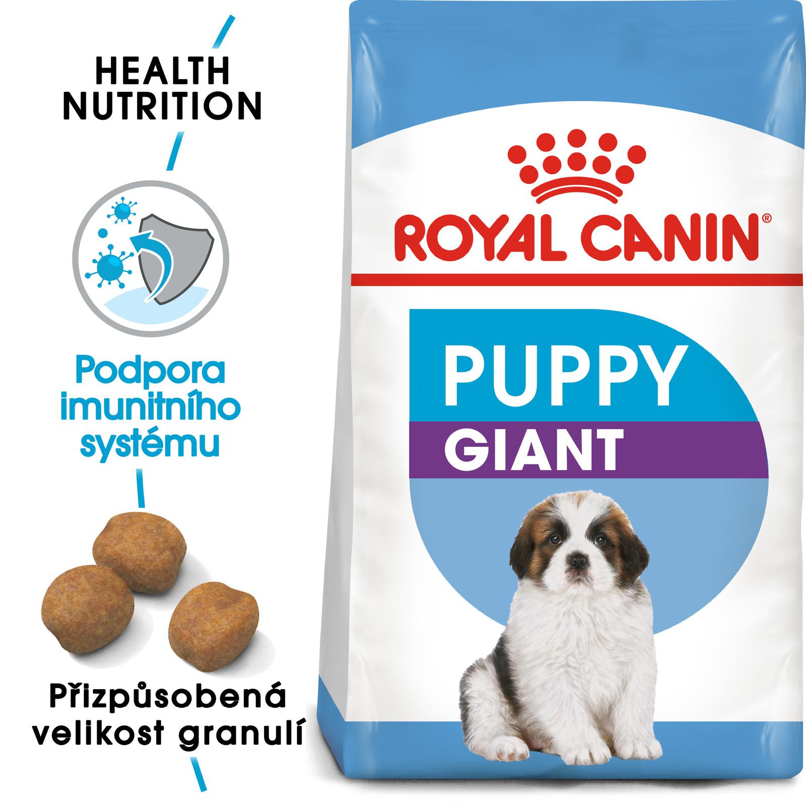 E-shop Royal Canin GIANT PUPPY - granule pro obří štěňata - 15kg