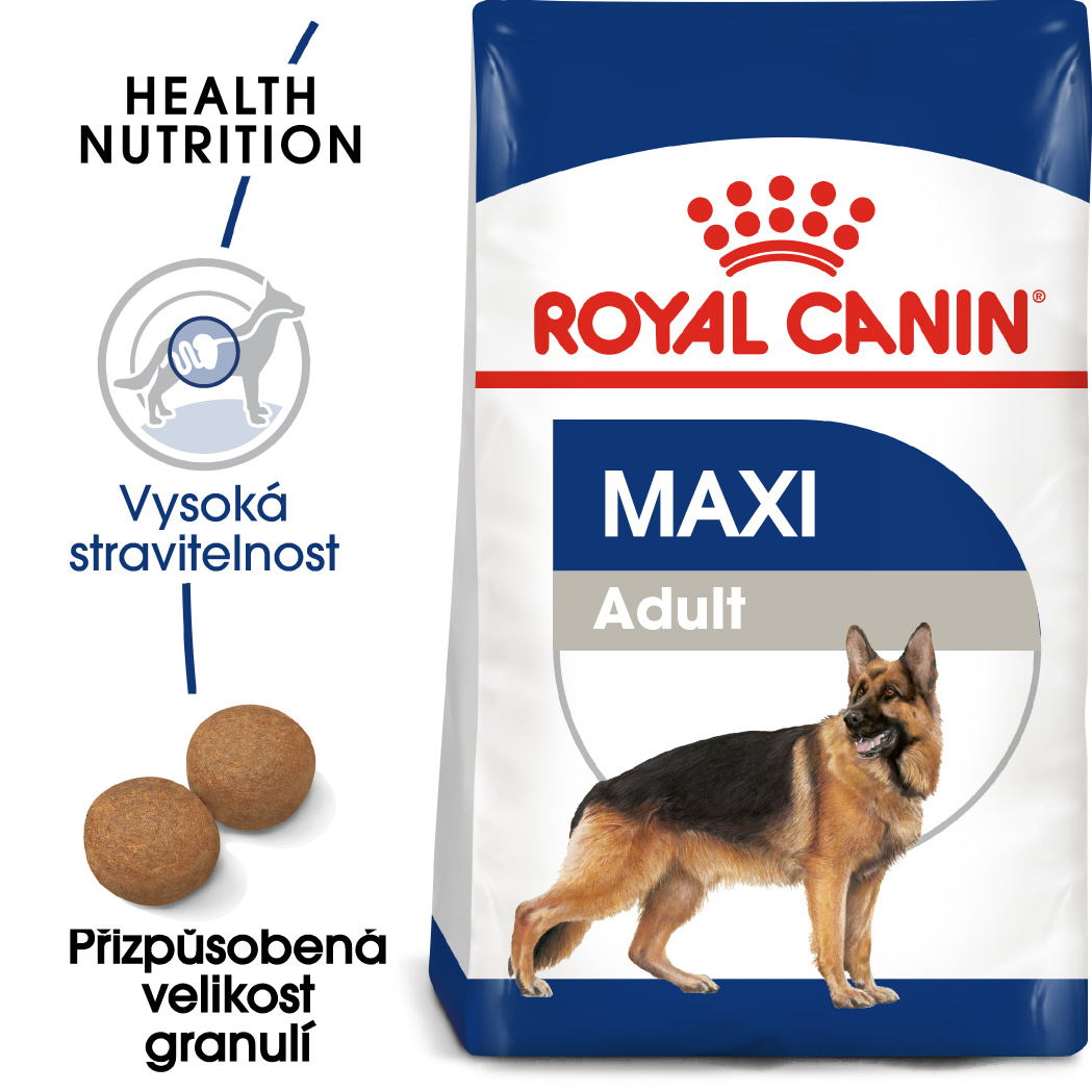 Royal Canin Maxi Adult - granule pro dospělé velké psy - 15kg