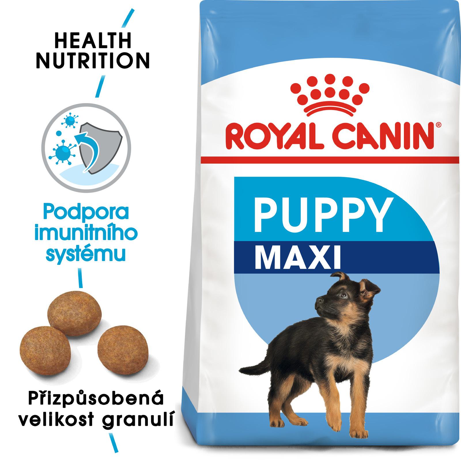 E-shop Royal Canin MAXI PUPPY - granule pro velká štěňata - 15kg