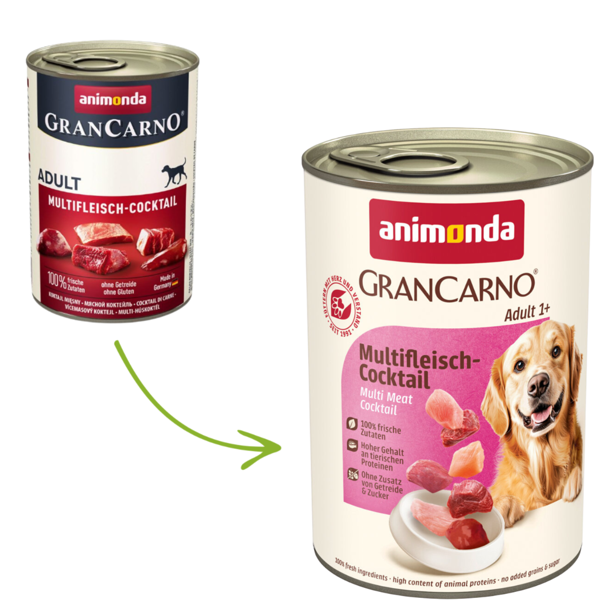 Animonda Grancarno Dog 400g - Masový Koktejl