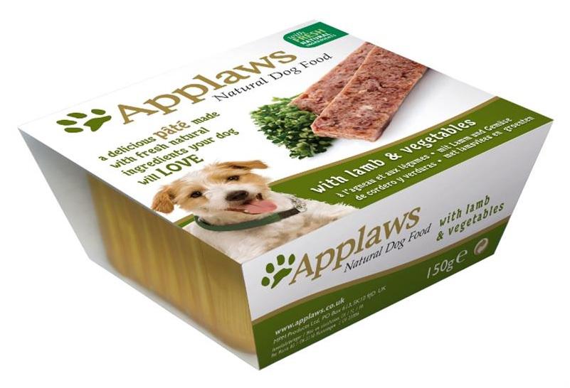 APPLAWS dog vanička JEHNĚČÍ/zelenina - 150g