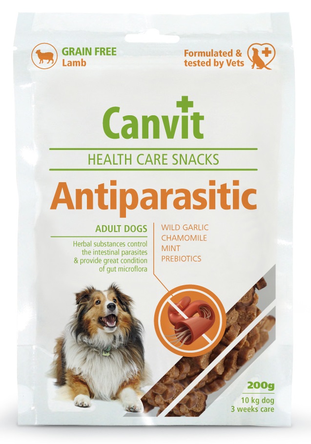 E-shop CANVIT dog snacks ANTIPARASITIC - 200g