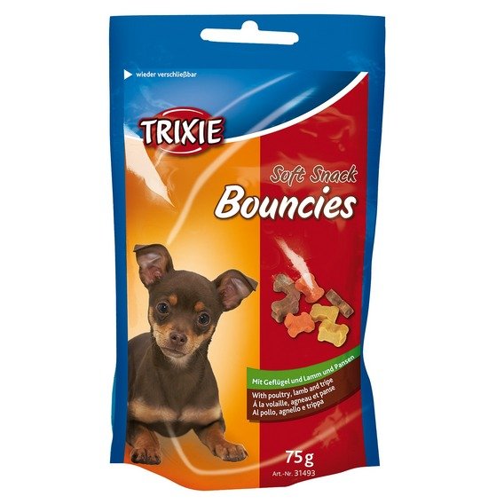 Pochoutka dog BOUNCIES (trixie) - 75g