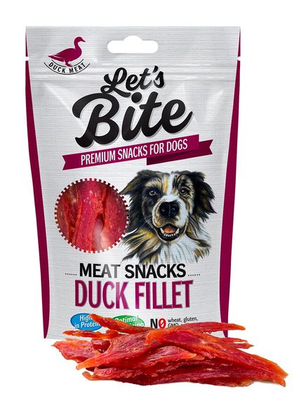 BRIT let's meat snacks DUCK fillet - 300g