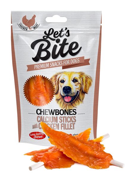 BRIT let's meat snacks Calcium sticks with Chicken fillet - 300g