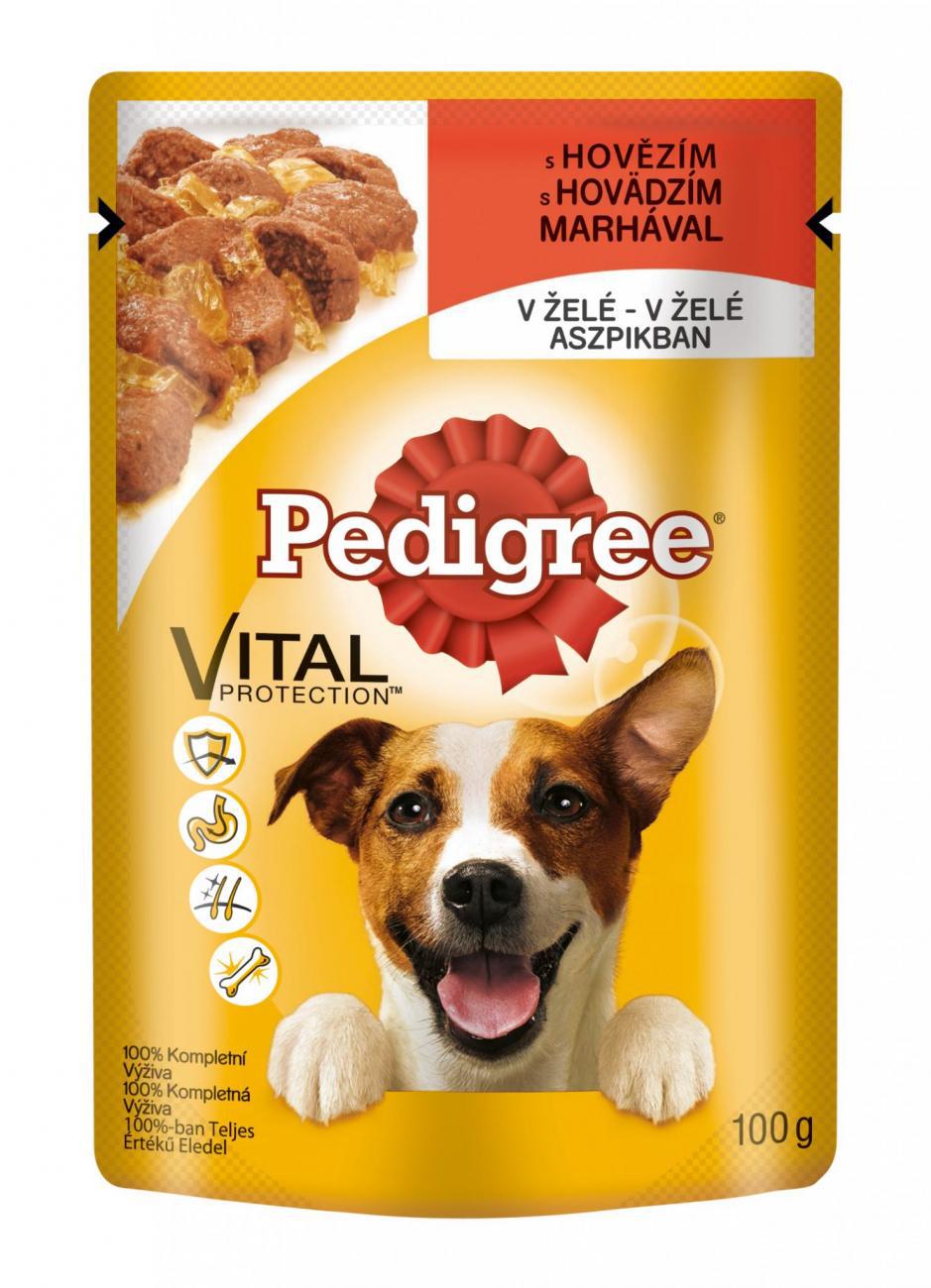 PEDIGREE kapsa 100g - HOVĚZÍ maso v želé