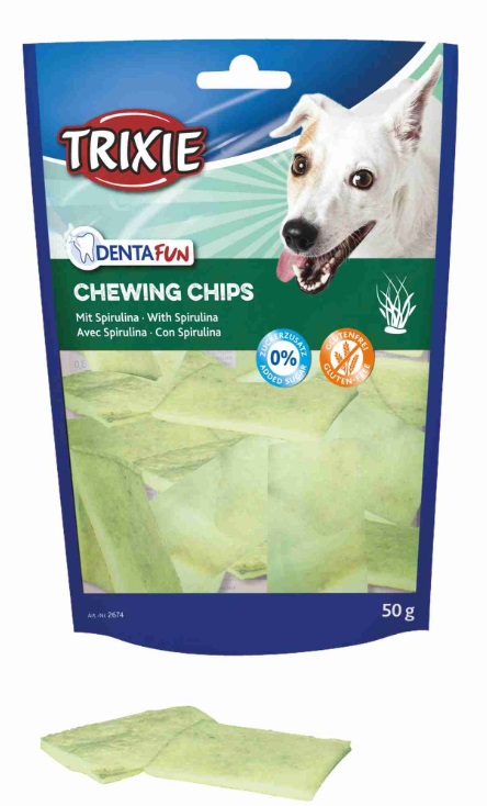 Pochoutka dog Chewing Chips (trixie) - 50g