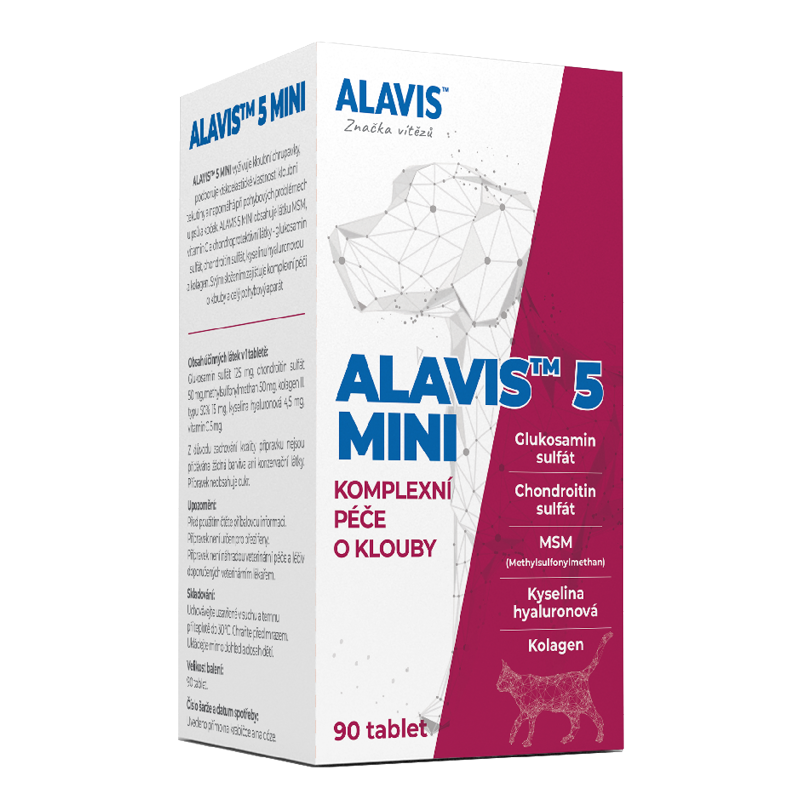 E-shop ALAVIS 5 - MINI pro psy/kočky - 90tbl