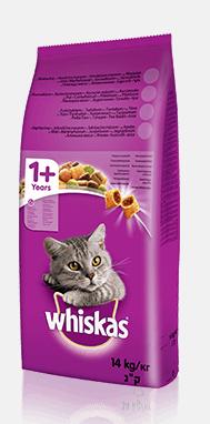 WHISKAS suché HOVĚZÍ - 300g