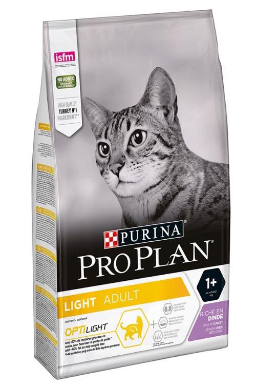 PRO PLAN cat LIGHT turkey - 10kg