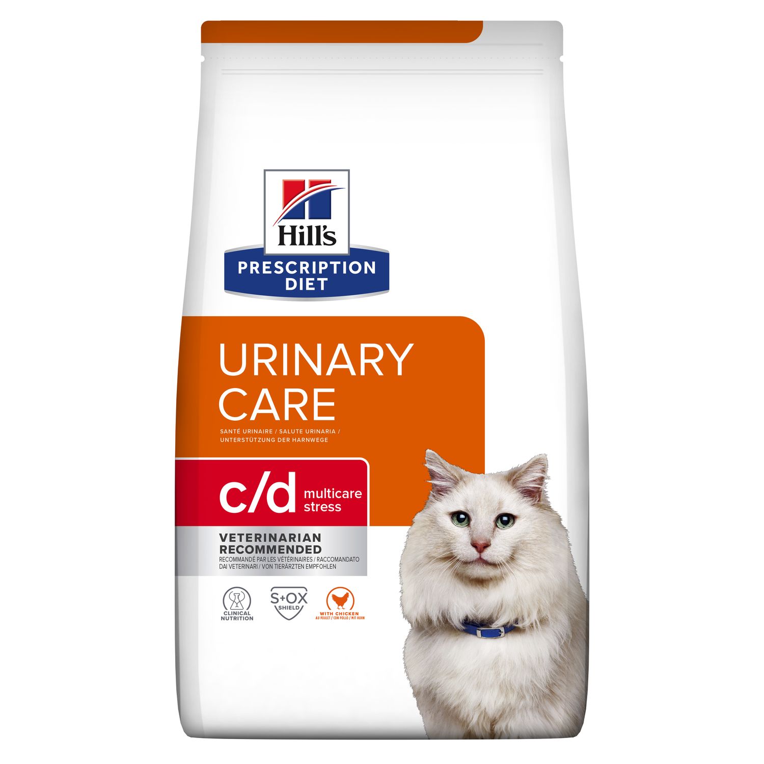 Hills cat  c/d  urinary stress   - 1,5kg