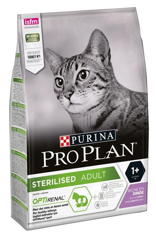 PRO PLAN cat STERILISED turkey - 10kg