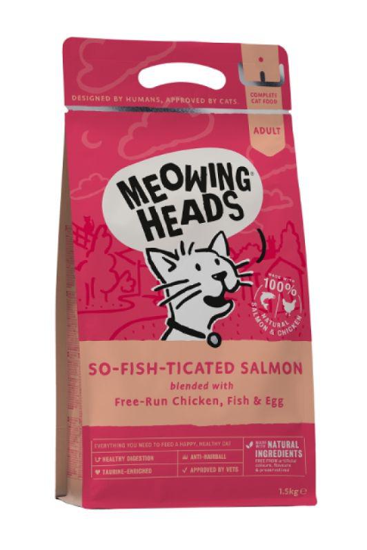 E-shop Meowing Heads SO-FISH-ticated salmon - 1,5kg