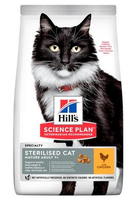 Hills cat MATURE/sterilised - 3kg