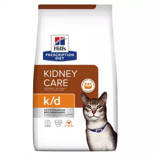 Hills cat k/d renal health - 3kg (exp. 11/2024)