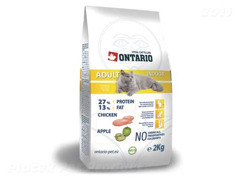 ONTARIO cat INDOOR - 2 kg