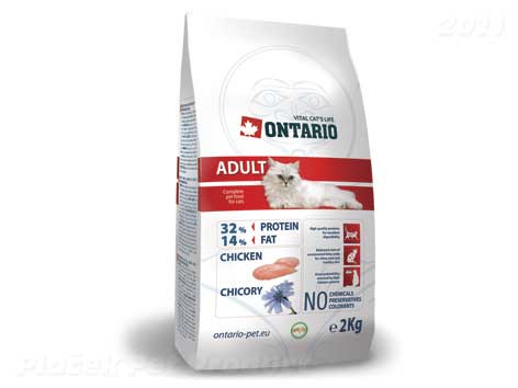 E-shop ONTARIO cat ADULT chicken - 10 kg