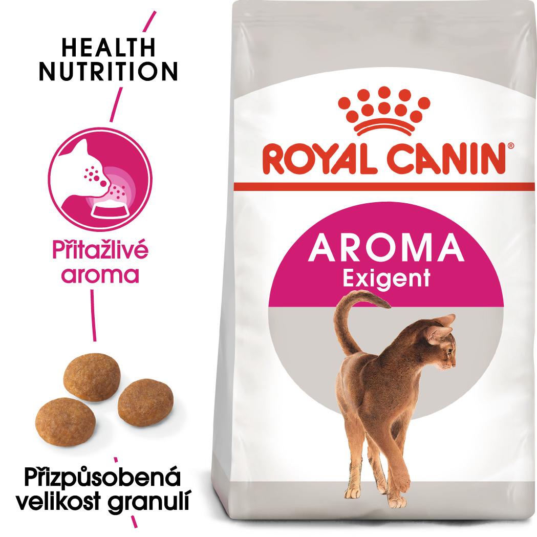 Royal Canin Aromatic Exigent - granule pro mlsné kočky - 400g