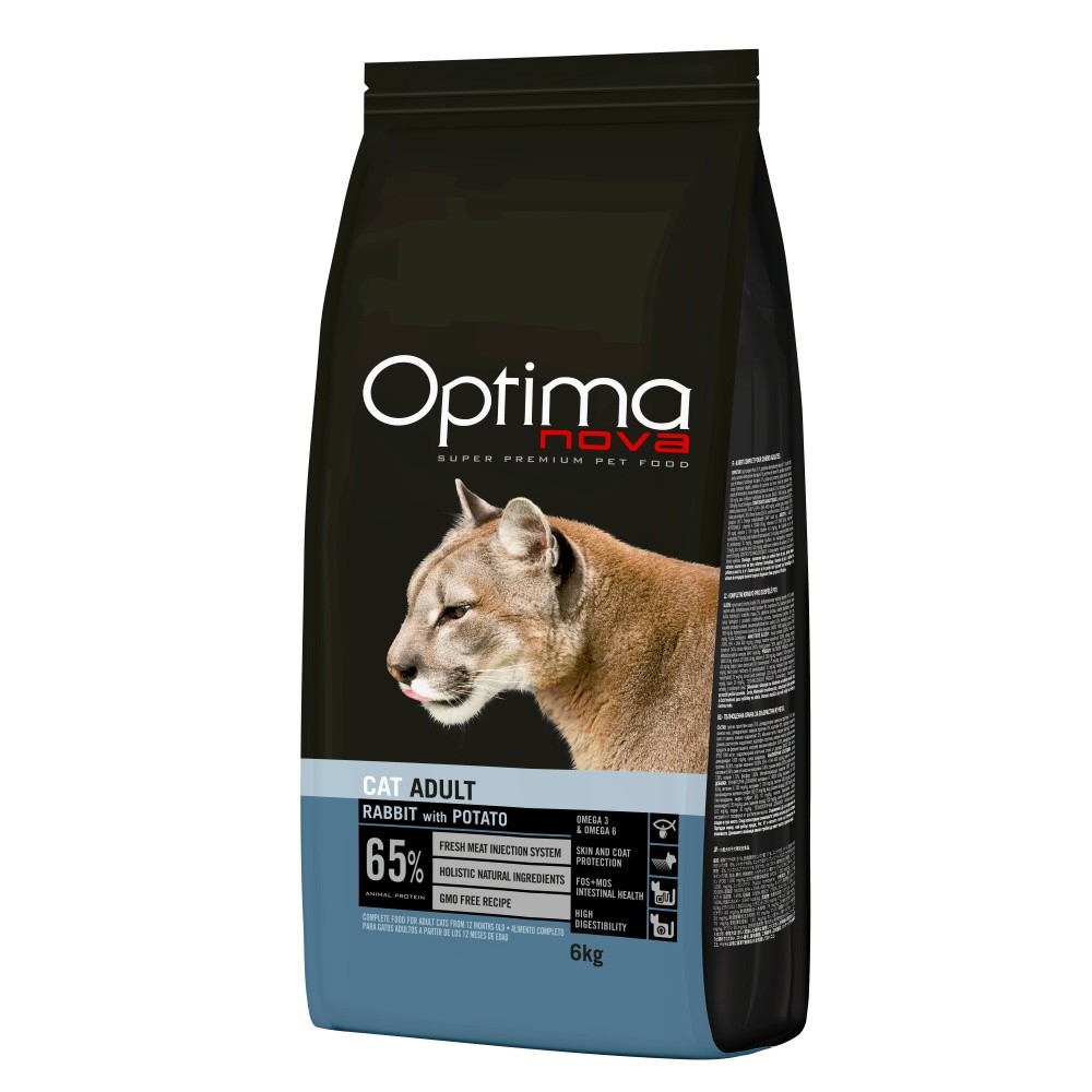 OPTIMAnova Cat Adult Rabbit/Potato Grain-free - 6kg