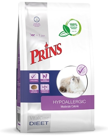 Prins VitalCare Veterinary Diet HYPOALLERGIC Moderate Calories - 1,5 kg