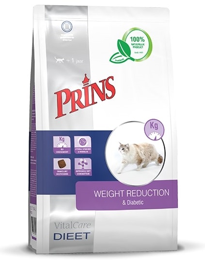 Prins VitalCare Veterinary Diet WEIGHT REDUCTION & Diabetic - 1,5 kg