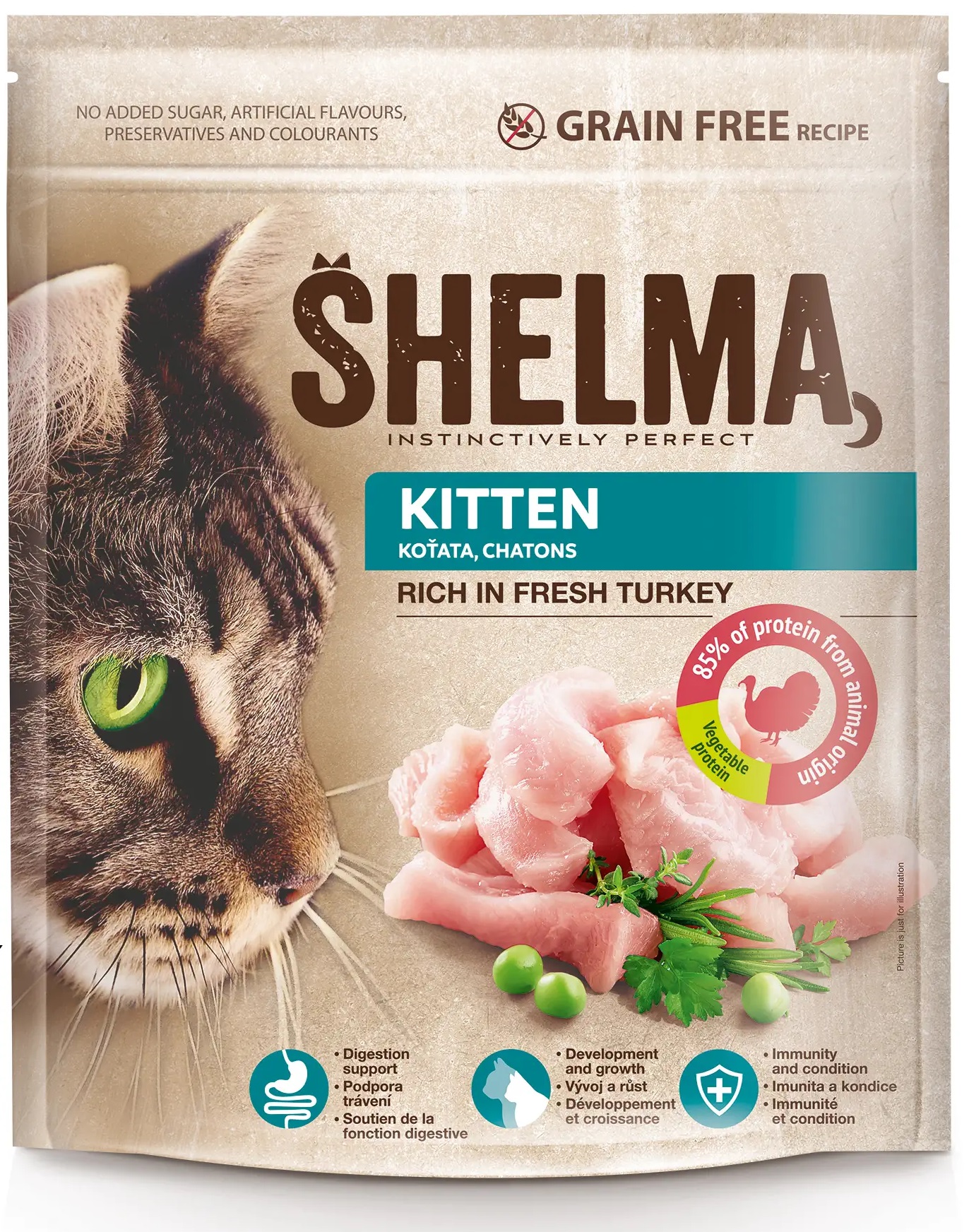 SHELMA cat KITTEN turkey - 750g