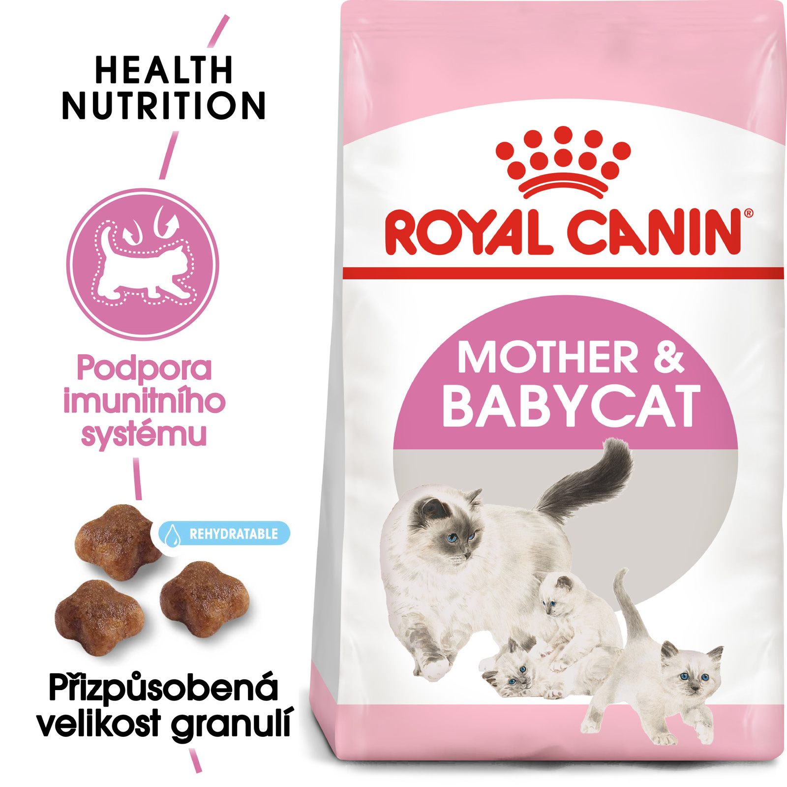 Royal Canin cat Mother&Babycat - granule pro březí nebo kojící kočky a koťata - 2kg