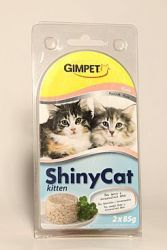 GIMPET SHINYcat  KITTEN kuře - 2x70g