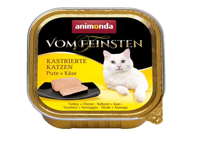 ANIMONDA cat paštika KASTROVANÁ kočka 100g - Krůta/losos