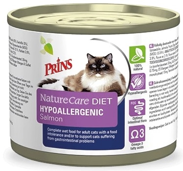 PRINS NatureCare Veterinary Diet HYPOALLERGENIC salmon - 175 g