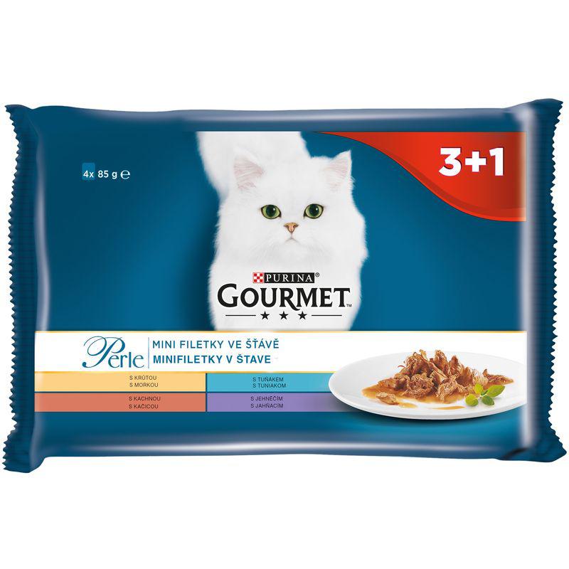 PURINA GP kapsa MINI FILETKY VE ŠŤÁVĚ 4ks/85g - 4 x 85g