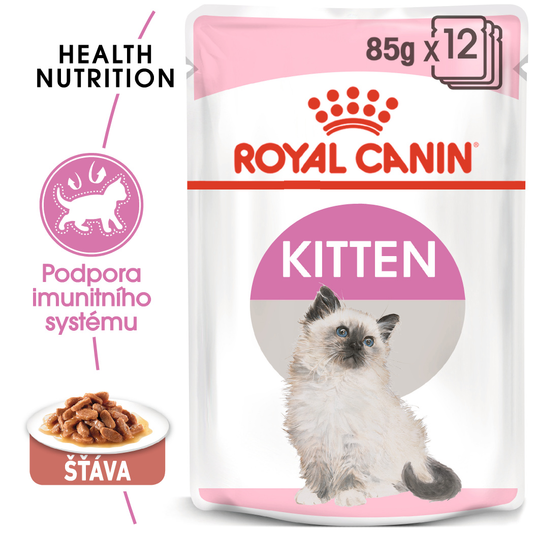 Royal Canin Kitten Instinctive Gravy kapsička pro koťata ve šťávě - 85g