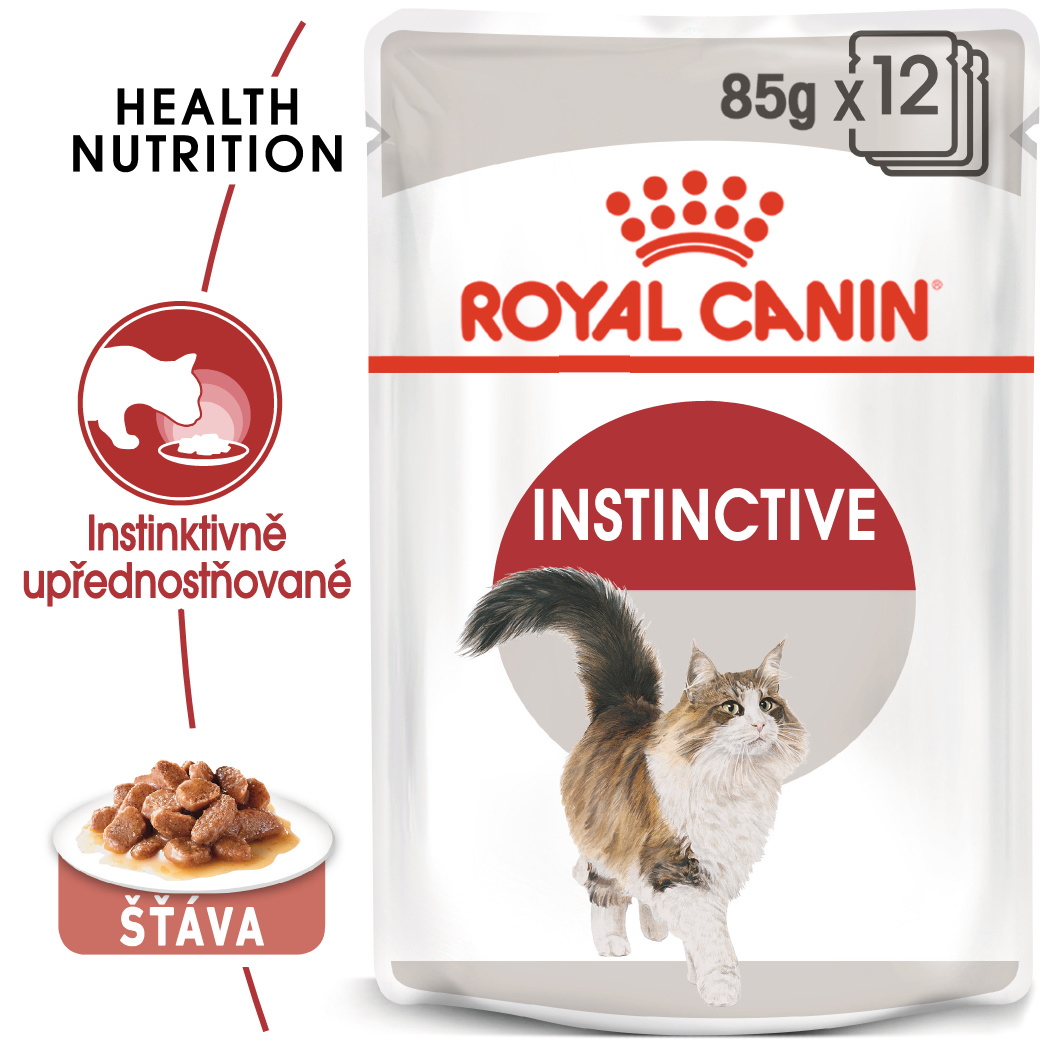 Royal Canin Instinctive Gravy - kapsička pro kočky ve šťávě - 85g