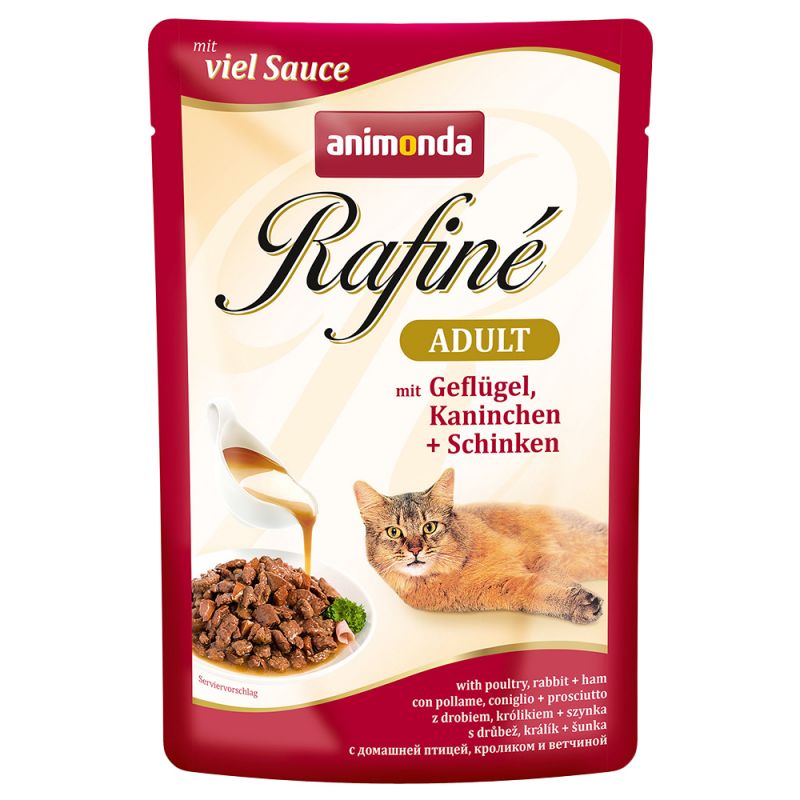 ANIMONDA cat kapsa Rafiné 100g - Drůbež v krémové omáčce