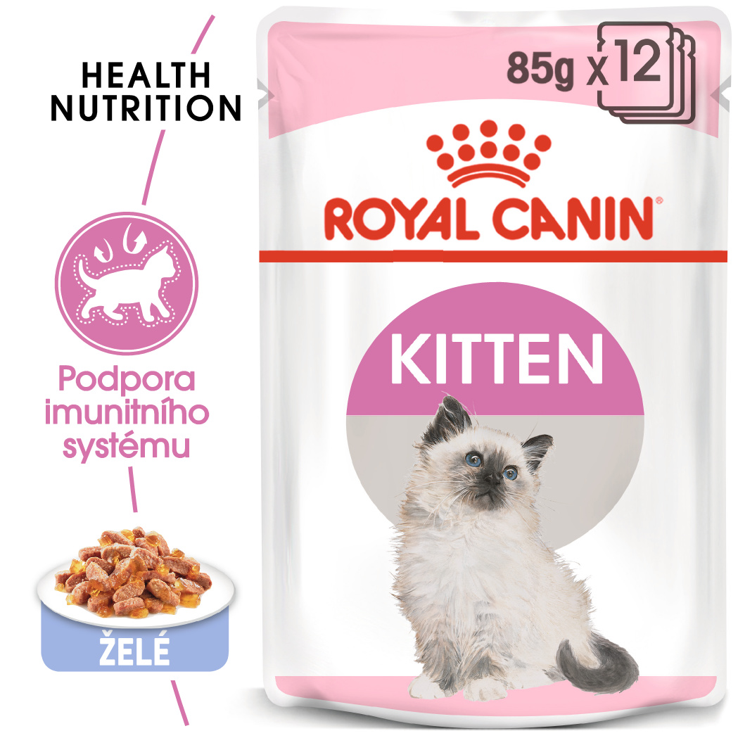 Royal Canin Kitten Instinctive Jelly - kapsička pro koťata v želé - 85g