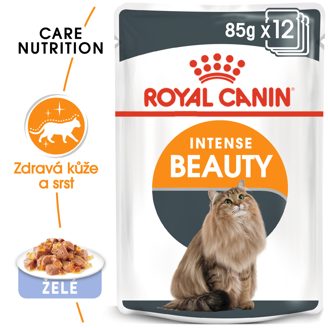 Royal Canin Intense Beauty Jelly - kapsička pro kočky v želé - 85g