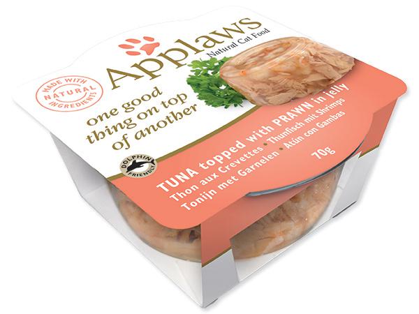 APPLAWS miska TUŇÁK/krevety - 70g