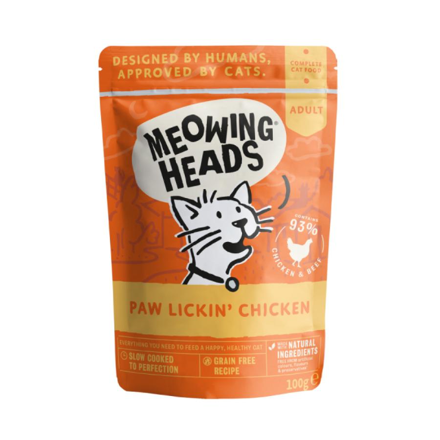 E-shop Meowing Heads kapsa PAW LICKIN´ chicken - 2x100g