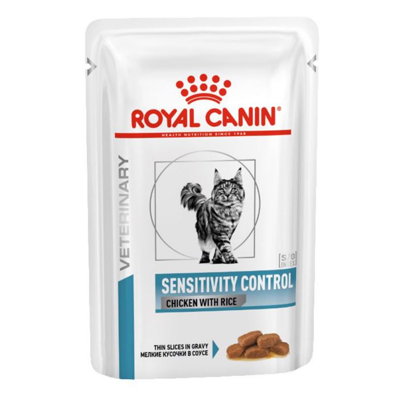 Royal Canin Veterinary Health Nutrition Cat SENSITIVITY CONTROL chicken with rice kapsa - 85g