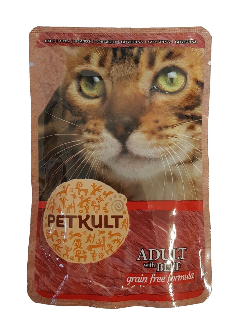 Petkult cat kapsa HOVĚZÍ (beef) - 100g