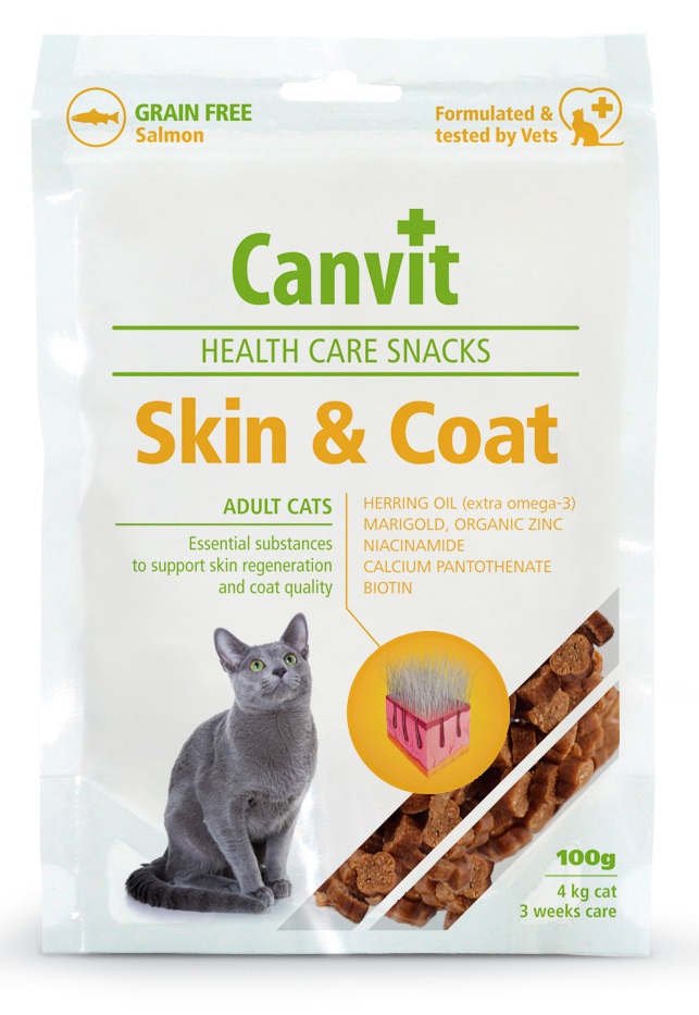 E-shop CANVIT cat GF SKIN/COAT salmon - 100g