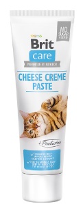 BRIT CARE cat  paste CHEESE creme - 100g - 3ks