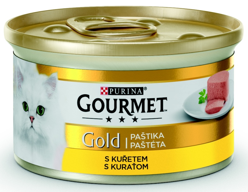 PURINA GG jemná paštika KUŘE konzerva - 85g